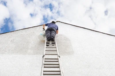 Peinture extérieure à la Chapelle-du-Bard — façades et ravalement